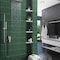Apollo Tile Arte 0.47 in. x 7.87 in. Matte Green Ceramic Pencil Tile Trims 0.3 sq. ft./case, 10PK RID88LRLPENM - alternate 4