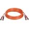 Tripp Lite Fiber Optic Cable, MMF, 62.5, ST/ST, 3m N302-010 - alternate 1