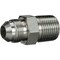 Gates MALE JIC 37 FLARE TO MALE PIPE NPTF SAE TO SAE G60490-0612 - alternate 4