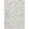 Homeroots 3' X 5' Ivory And Gray Floral Washable Indoor Outdoor Area Rug 599892 - alternate 9