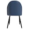 Leisuremod Paradiso Collection Modern Dining Seat in Blue with White Seat, 4PK PC50BUW4 - alternate 8