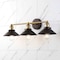 Jonathan Y July 26.5" 3-Light Industrial Farmhouse Metal Vanity Light, Oil Rubbed Bronze/Brass Gold JYL7428C - alternate 9