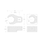 Tekton Crowfoot Wrench, Steel, 1 13/16 in L WCF16219 - alternate 6