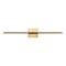 Jonathan Y McKenna 28" Modern Minimalist Adjustable Dimmable Integrated LED Metal Wall Sconce, Brass Gold JYL7041B - alternate 15