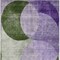 Homeroots 5' X 8' Lavender Purple And Green Geometric Washable Indoor Outdoor Area Rug 604918 - alternate 9