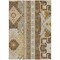 Homeroots 9' X 12' Brown Beige And Ivory Aztec Washable Indoor Outdoor Area Rug 598464 - alternate 9