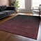 Homeroots 8' X 10' Merlot And Charcoal Abstract Washable Indoor Outdoor Area Rug 588951 - alternate 9