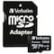Verbatim 128GB Premium microSDXC Memory Card with Adapter, UHSI Class 10, Blue VER44085 - alternate 2