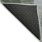 Homeroots 8' Olive Green Charcoal And Purple Round Geometric Washable Indoor Outdoor Area Rug 604338 - alternate 9