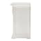 Homeroots 87" White Wood Sideboard with Hutch and Two Drawers 397129 - alternate 9