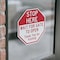 Signmission Stop Here Wait for Gate to Open Tha, 4 inch X 4 inch, Vinyl Decal, 5PK OC-D-5PACK-4-288 - alternate 4