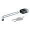 Curt Trailer Hitch Lock, 5/8 in Dia Pin, 6-3/4 in OAL, Carbon Steel, Chrome-Plated 23021 - alternate 1