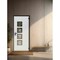 Vdomdoors Aluminum Door Cynex 6106 Dark Stone Entry Steel Metal Modern Painted W36xH80 Left Inswing CYNEX6106EXD-DARK-W36xH80-LH-I - alternate 6