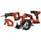 Black & Decker 20V MAX* Lithium Ion 4 Tool Combo Kit: Drill/Driver, Circular Saw, Reciprocating Saw and Work Light BD4KITCDCRL - alternate 1