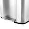 Elama 3 Piece 13 Gal and 1.3 Gal Stainless Steel Step Trash Bin Combo Set with Slow Close Mechanism EL-H8-50L-3 - alternate 9