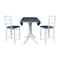Whitewood Industries Extension Dining Tables, 45 in L, 38 in H, Parawood Top K05-42DPT-6B-S402-2 - alternate 6