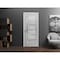 Sartodoors Solid French Door Grey Solid Core Modern Interior QUADRO4088ID-OAK-18 - alternate 1