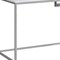 Homeroots 48" White and Silver Computer Desk 333489 - alternate 4