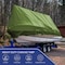 Tarps Now Heavy Duty Tarp, 20 ft x 20 ft, 20 Mil, Green, Polyester / Canvas FSPCGN-2020 - alternate 8