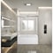 Kingston Brass 60" Acrylic Anti-Skid Alcove Left-Hand Drain Tub with Right Sliding Tub Door, White/Brushed Nickel KVTAP6032L21A8 - alternate 7