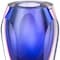 Homeroots 6" Clear And Purple Crystal Glass Table Vase 375785 - alternate 8