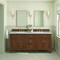 James Martin Vanities Lorelai 72''D Vanity, Mid-Century Walnut w/ Jasmine Pearl Silestone Top w/FreePower Wireless Charger 424-V72-WLT-FEJP - alternate 9
