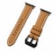 Elegani Canvas Watch Replacement Band Compatible with Apple Watch 41mm, Brown/White CVSP-BRNWHT-41mm - alternate 1