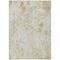 Homeroots 5' X 8' Khaki Beige And Tan Floral Washable Indoor Outdoor Area Rug 583113 - alternate 8
