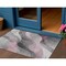 Homeroots 3' X 5' Pink Gray And Silver Abstract Washable Indoor Outdoor Area Rug 616760 - alternate 1