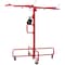 Wrightmaster Drywall Lift Panel 16ft Hoist Jack Lifter, Rolling Caster Wheel, Sheetrock Lift, 150lb, Red ZR-W465P189993 - alternate 8