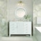James Martin Vanities Myrrin 48in Vanity, Bright White w/ 3 CM Ethereal Noctis Silestone Top w/FreePower Wireless Charger 485-V48-BW-FENC - alternate 10