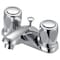 Boston Harbor Lavatory Faucet, 1.2 gpm, 2-Faucet Handle, 3-Faucet Hole, Metal/Plastic, Chrome Plated F5120052CP - alternate 1