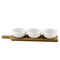 Gibson Gracious Dining 3-Piece Tidbit Bowl Set on Wood Paddle 116346.04 - alternate 3