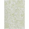 Homeroots 10' X 14' Sage Green And Ivory Paisley Washable Indoor Outdoor Area Rug 588659 - alternate 7