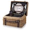Picnic Time Family Of Brands NCAA TCU Horned Frogs Champion Picnic Basket for 2, Large Wicker Picnic Set 208-40-179-844-0 - alternate 1