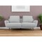 Homeroots 89" Light Gray Sofa With Black Legs 480935 - alternate 5