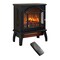 Edendirect 18 in. Freestanding Infrared Electric Fireplace with remote control in Black ZR-W1769112699 - alternate 1