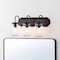 Jonathan Y Gaines 19.3" 3-Light Farmhouse Industrial Iron Mason Jar LED Vanity, Oil Rubbed Bronze/Clear JYL7801A - alternate 11
