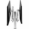 Atdec dynamic display mount for dual monitors, Suits flat displays up to 20 lbs, curved displays up to AWMS-2-D40-F-S - alternate 9