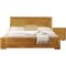 Homeroots Two Piece Oak Solid and Manufactured Wood Bedroom Set 569372 - alternate 8