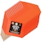 Xpose Safety 18in x 18in Orange Warning/Safety Flag with 28in Wood Staff, 100PK WF28-18-100-X - alternate 1