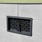 Gaf Master Flow 16 in. X 8 in. ABS Plastic Resin Manual Foundation Vent, Black PNM168BL - alternate 7