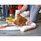 Green Boom Sorbent Sock, 6 gal, Oils, Water, White S0324S - alternate 6