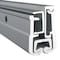 Global Door Controls 83 in. Aluminum Concealed Full Mortise Heavy-Duty Continuous Door Hinge THY-1183CFMHD-AL - alternate 1