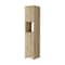 Homeroots 68in Light Brown Wood Accent Cabinet With Two Doors 534979 - alternate 1