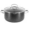 Korkmaz Galaksi Non Stick 10 Inch 6.5 Liter Casserole with Lid in Black A2952 - alternate 1