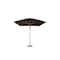 Bambrella 10' Square Bamboo Market Umbrella w/2" Pole Diameter-Black Canopy 3.0m SQ-L-B - alternate 1