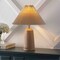 Jonathan Y Arvid 20.5" Rustic Scandinavian Resin/Iron Lighthouse LED Table Lamp w/Pleated Shade, Beige Wood Fini JYL1146A - alternate 10