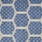 Homeroots 5' X 7' Blue And Ivory Geometric Indoor Outdoor Area Rug 554860 - alternate 9