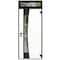 Vdomdoors Aluminum Door Cynex 6116 Black Entry Steel Metal Modern Painted W36xH80+12 Left Inswing CYNEX6116EXD-OAK-W36xH80+12-LH-I - alternate 5
